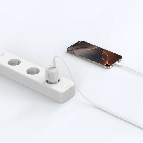 ładowarka sieciowa tech-protect ncm25 usb-c pd 25w - biała na Arena.pl