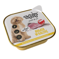 MOKRA KARMA DLA PSA TufTuf PASZTET Z KACZKI ALUPAK 300G