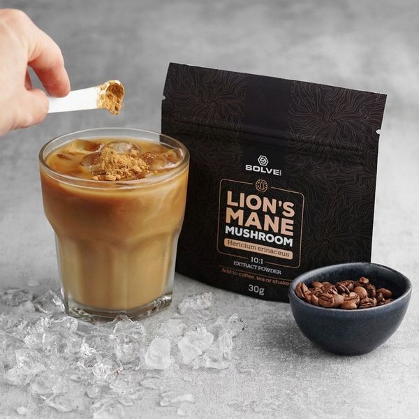 LIONS MANE 10:1 SOPLÓWKA JEŻOWATA 30G SOLVE LABS zdjęcie 4