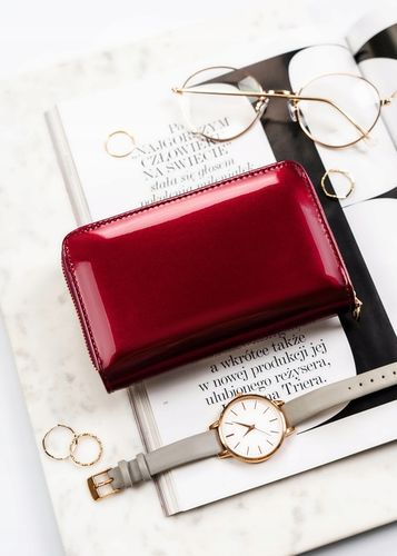 Peterson damski portfel ze skóry ekologicznej w kwiaty pionowy na na Arena.pl