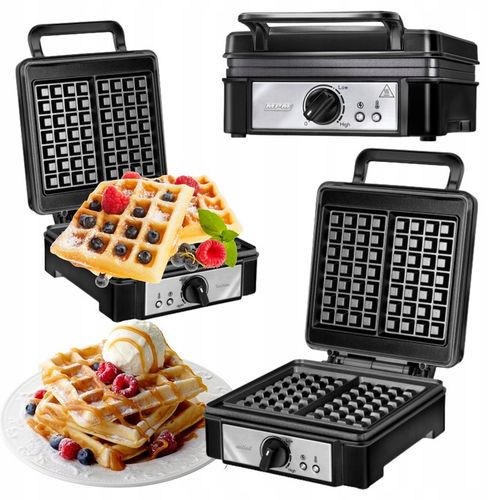 Gofrownica MPM BGO-02 1400 W czarny 2 gofry na Arena.pl