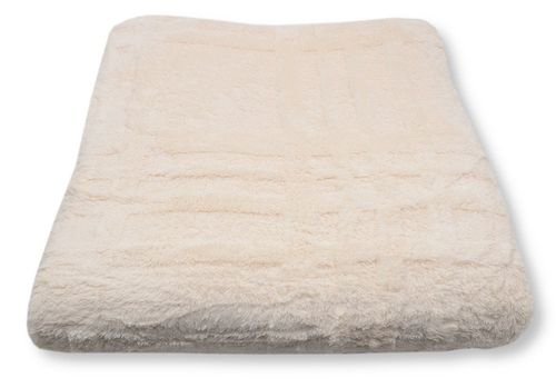 Koc Pluszowy 200X230 - Kremowy na Arena.pl