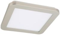 Nexit plafon 22,5x22,5 12W LED IP44 satyna+biały 3000K