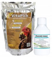 PULMO-MAX Układ Oddechowy dla drobiu kur + VitaPick 2 kg Witaminy dla kur