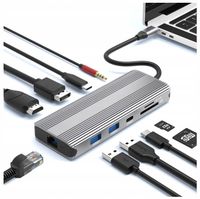 HUB USB-C HDMI 2.1 DisplayPort 8K 4K 120Hz PD 100W