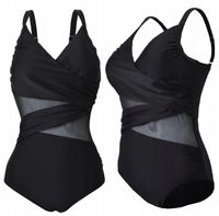 WYSZCZUPLAJĄCY KOSTIUM STRÓJ KĄPIELOWY JEDNOCZĘŚCIOWY MONOKINI XXL