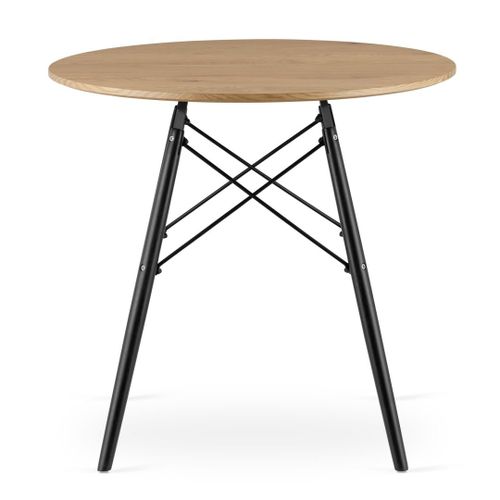 Stół TODI Okrągły 80cm - dąb na Arena.pl