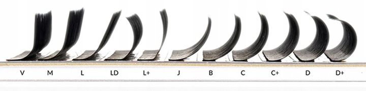Rzęsy Project Lashes C 0,07 6-13mm czarne MIX zdjęcie 5