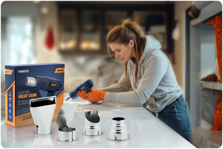 OPALARKA ELEKTRYCZNA DWA BIEGI 2000W 4 DYSZE HUMBERG zdjęcie 14