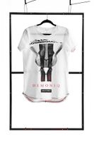 T-Shirt Men White S Fashion