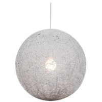 Wisząca lampa Caruba 31-26913 Candellux kula ball kulista biała