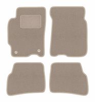 Dywaniki welurowe LUX Mazda 626 V GF 1997-2002 beżowe z mocowaniami