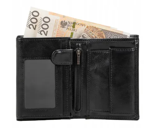 portfel męski skórzany klasyczny antykradzieżowy na Arena.pl