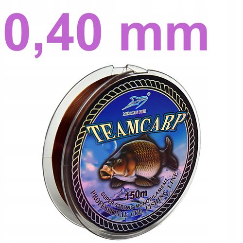 ŻYŁKA WĘDKARSKA TEAM CARP 0,40 mm 25,0 kg 150 m na Arena.pl