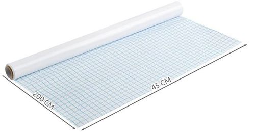 Tablica samoprzylepna biała 200x45 cm na Arena.pl