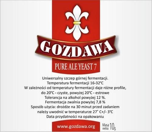 Gozdawa - Pure Ale Yeast 7 10g zdjęcie 1