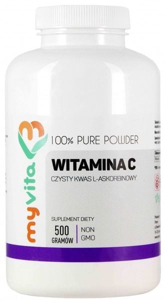 WITAMINA C 500g - proszek Kwas L-Askorbinowy zdjęcie 1
