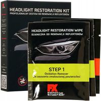 FX01 PRO ściereczki do odnowy reflektorów i lamp