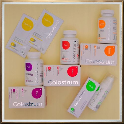 Colostrum dla Dzieci Junior PROBIOTYK Witamina C Cynk ODPORNOŚĆ na Arena.pl