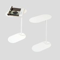 STOLIK POD LAPTOPA Pomocniczy Boczny Kawowy Nocny Loft Biały Metal Solidny