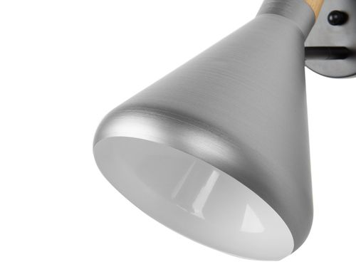 LAMPA LAMPKA ŚCIENNA SREBRNA na Arena.pl