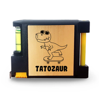 Tatozaur - grawerowana miara z notesikiem DZIEŃ TATY PREZENT DZIEŃ OJCA