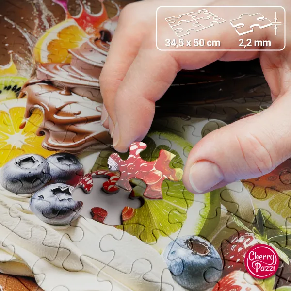 Puzzle 500 elementów. Szalone ciasto 20142 zdjęcie 5
