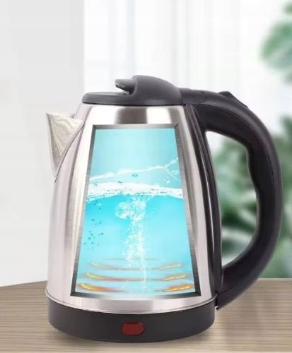 CZAJNIK ELEKTRYCZNY BEZPRZEWODOWY 1500W 2L DUŻY SREBRNY STAL na Arena.pl