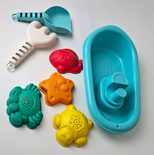 zabawki do piaskownicy Statek Max - niebieski zdjęcie 3