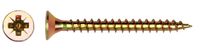 wkręt do drewna ocynk żółty 4.5*20mm - 510 4.5*20k