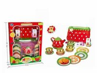 ND21_107877 Zestaw metalowy do herbatki