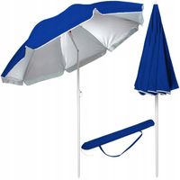 DUŻY PARASOL PLAŻOWY OGRODOWY BESTIF ŁAMANY NA PLAŻĘ 1,8M 180cm