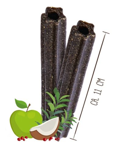 Przysmak dentystyczny dla psa z jabłkiem, granatem i aloesem - Sammy's 250g na Arena.pl