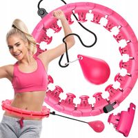Hula Hop z Obciążeniem i Wypustkami Odchudzające Do Ćwiczeń Masażu Hulahop