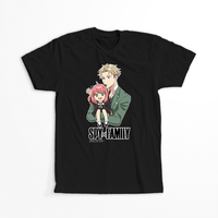 Koszulka Czarna Spy X Family - WYBIERZ KOLOR KOSZULKI I FASON Męska S