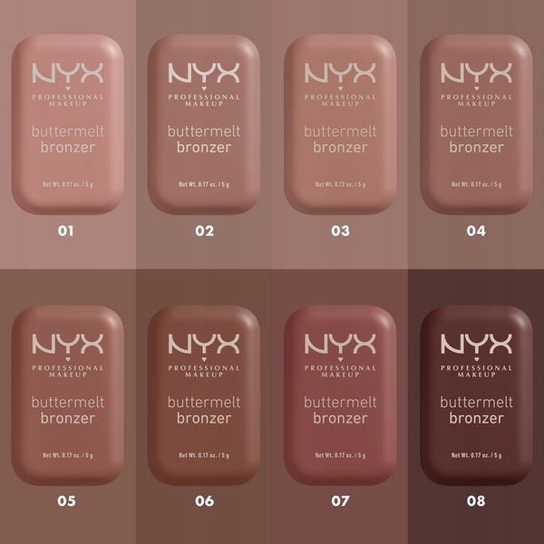 NYX Professional Makeup Buttermelt Bronzer 02 All Buttad Up zdjęcie 8
