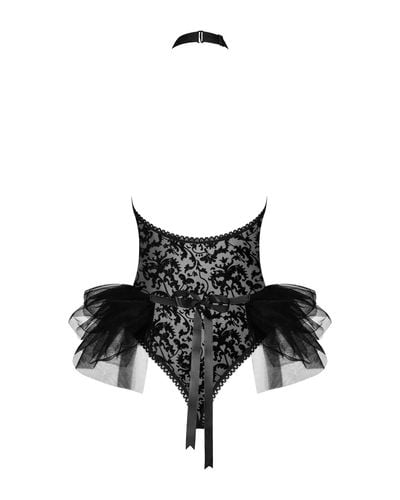 Figlarny Strój Pokojówki - Frilles Obsessive L/XL na Arena.pl