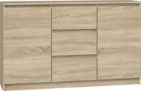 Komoda TopEshop 120 x 40 x 75cm dąb sonoma matowe