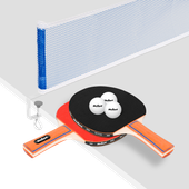 Zestaw rakietek do tenisa stołowego ping ponga z siatką REBEL ACTIVE