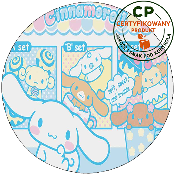 Opłatek na tort Cinnamoroll zdjęcie 1