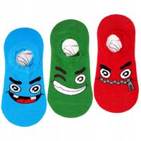 Skarpetki Stopki Dziecięce Śmieszne Skarpety z Silikonem MORAJ 3-PARY 27-30