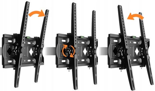 UCHWYT DO TELEWIZORA 26-70 CALI obrotowy EXTRA MOCNY wieszak TV stelaż hak na Arena.pl