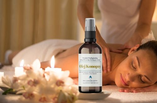 Olej KONOPNY nawilża działa przeciwzapalnie na skórę na Arena.pl