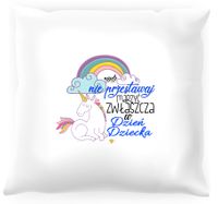 Poduszka dla dziecka Nigdy nie przestawaj marzyć