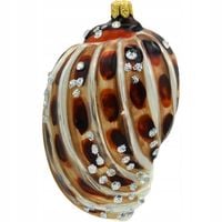 Bombka choinkowa ręcznie malowana - Muszla