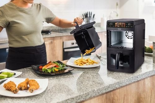 FRYTKOWNICA BEZTŁUSZCZOWA AIR FRYER IDEAL PODWÓJNA 10L DWUKOMOROWA na Arena.pl