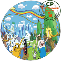 Opłatek na tort Pora na Przygodę