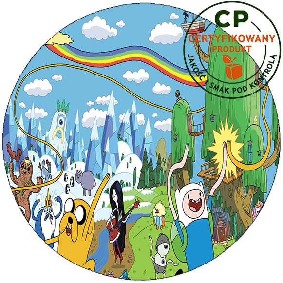 Opłatek na tort Pora na Przygodę zdjęcie 1