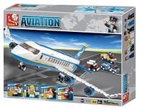 KLOCKI SLUBAN LOTNISKO Samolot 463 el. kompatybilne z LEG COB