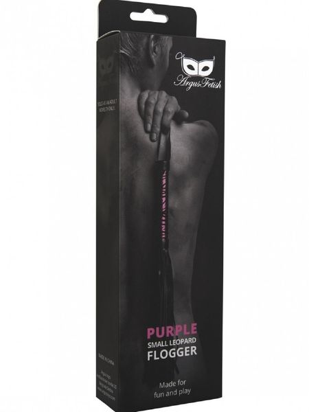 Purple Small Leopard Flogger zdjęcie 3